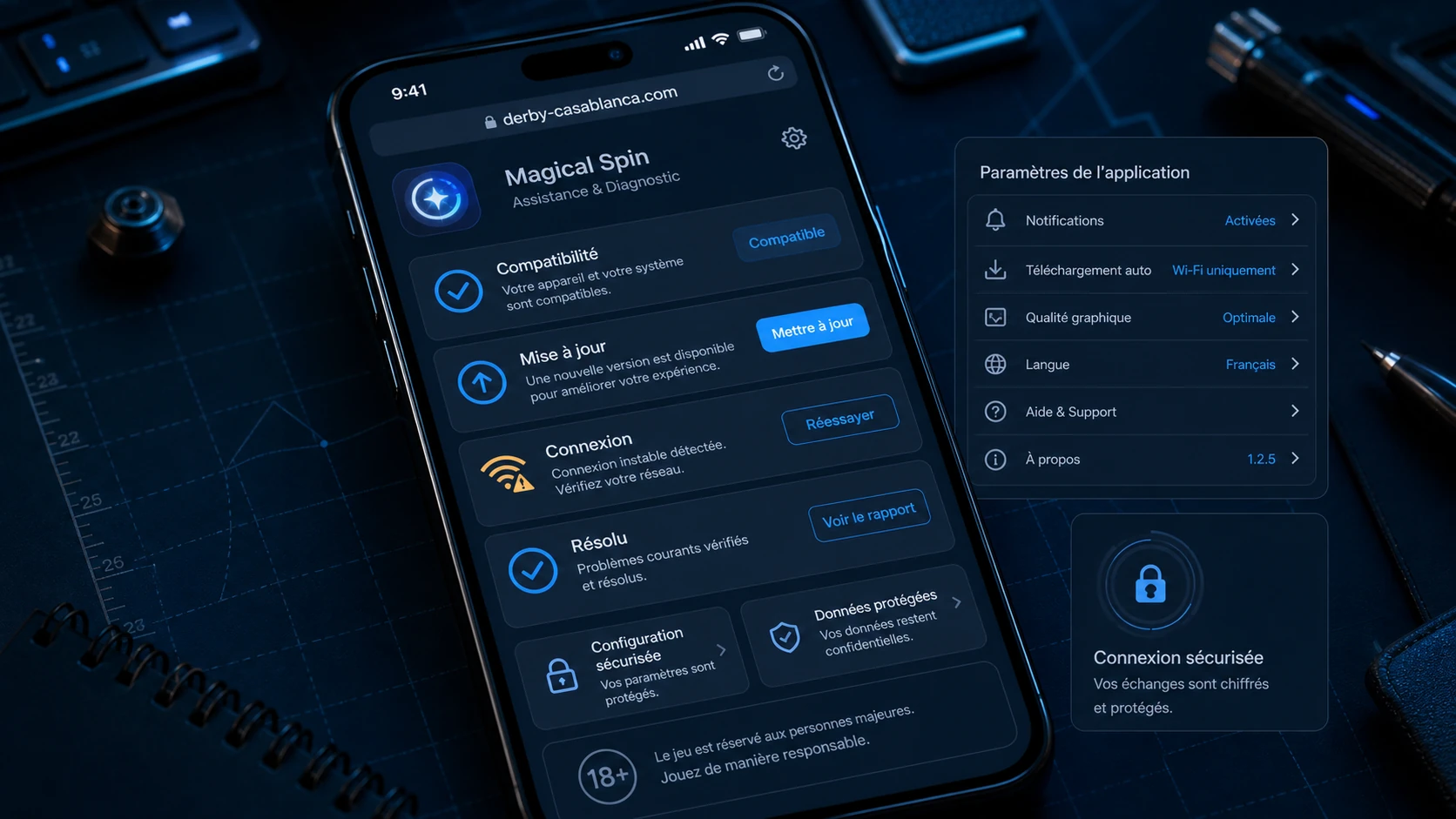 Problèmes fréquents et solutions
