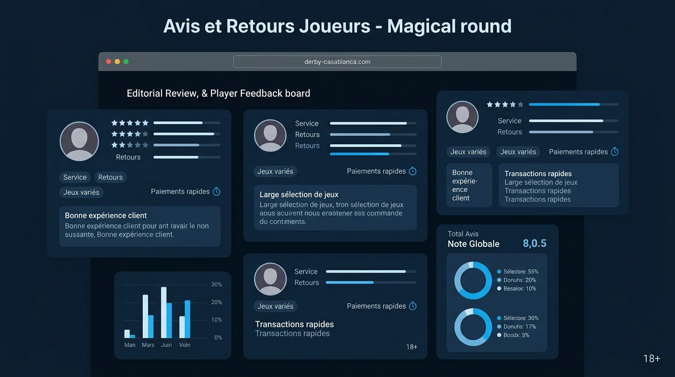 Avis et retours des joueurs